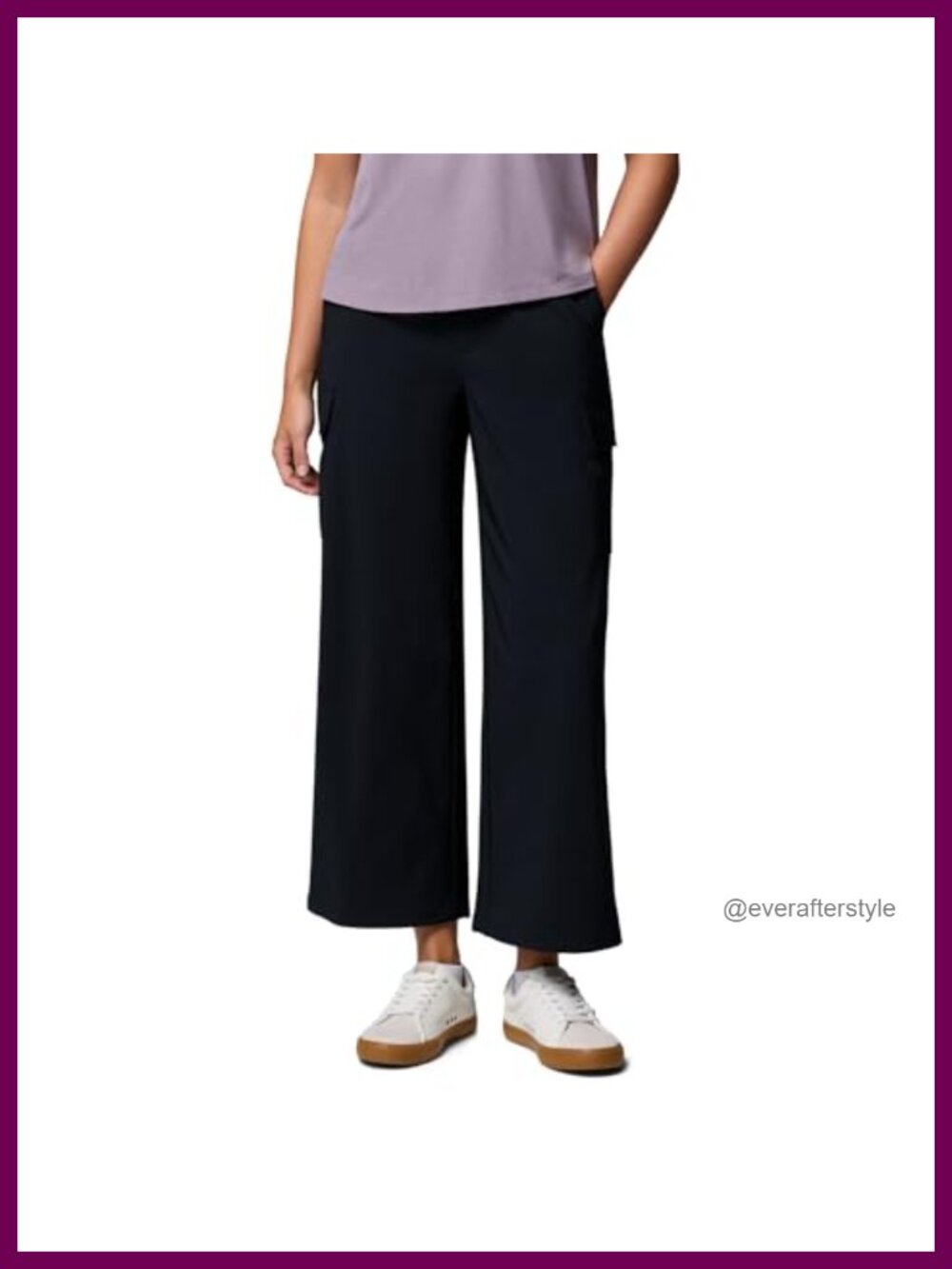 Cargo Hiking Pants UPF 50 Water Repellent Stretch
